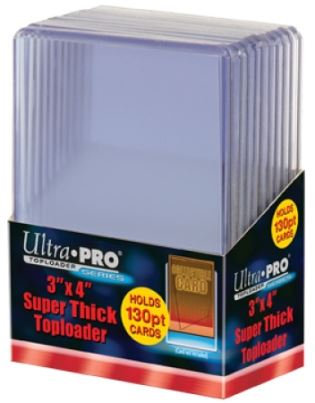 Ultra-Pro 130 PT Toploaders 10pk