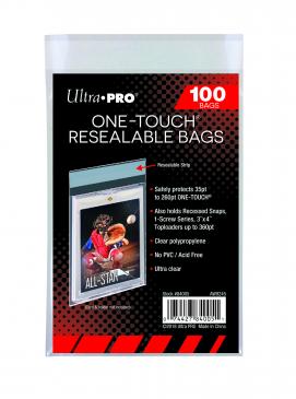 Ultra Pro Resealable One-Touch Bags