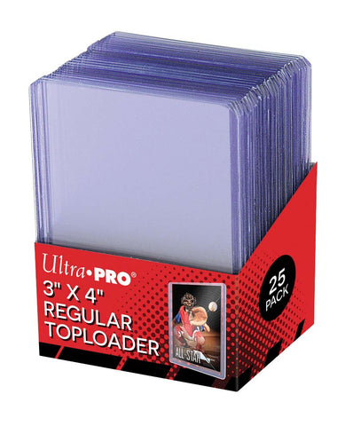 Ultra-pro Regular Toploaders - 25 pack